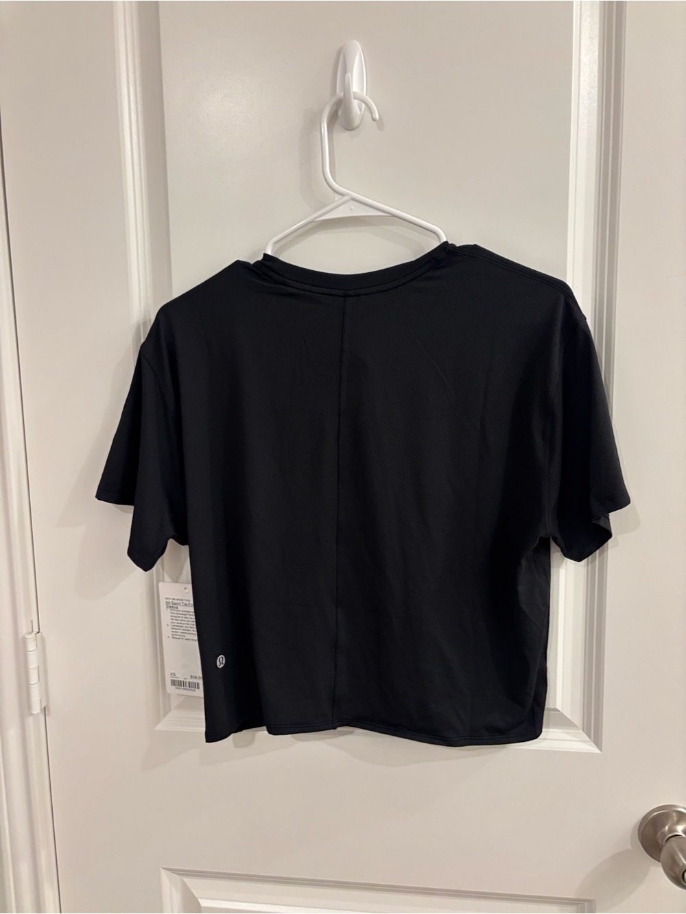 NWT Lululemon All Sport Tie Front Short Sleeve Shirt - Picture 4 of 4